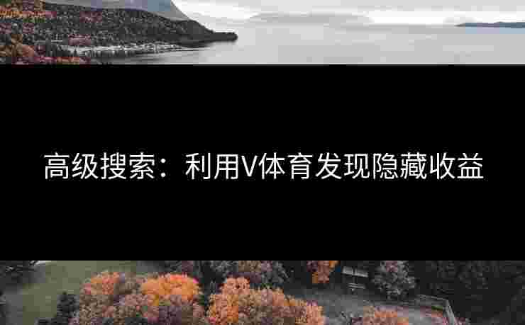 高级搜索：利用V体育发现隐藏收益