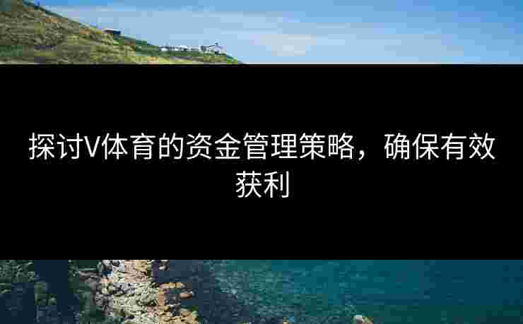 探讨V体育的资金管理策略，确保有效获利